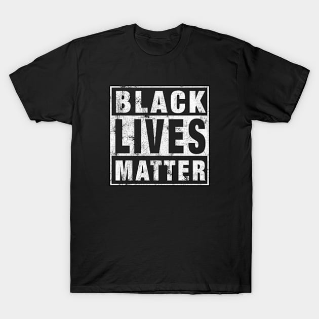 Black Lives Matter T-Shirt by pjsignman